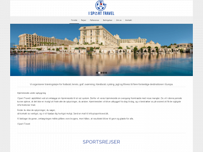 isporttravel.dk snapshot