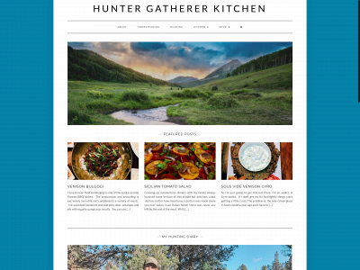 huntergathererkitchen.com snapshot
