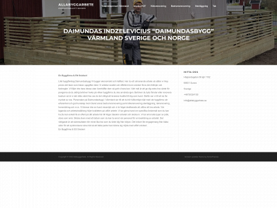 allabyggarbete.se snapshot