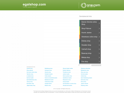 egalshop.com snapshot