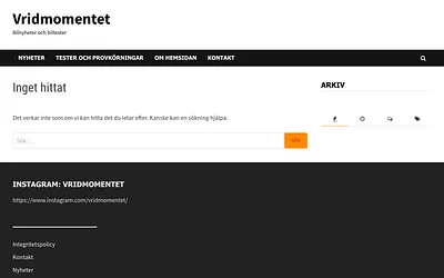 vridmomentet.se snapshot