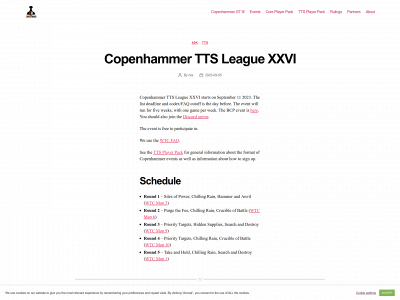 copenhammer.com snapshot