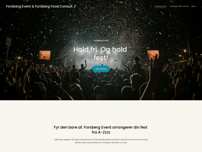 forsbergevent.dk snapshot