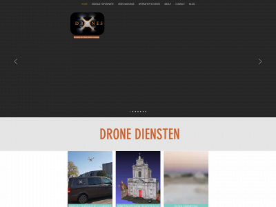 x-drones.be snapshot