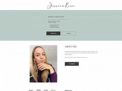jessicarosedesign.se snapshot