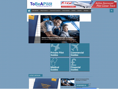 tobeapilot.co.uk snapshot