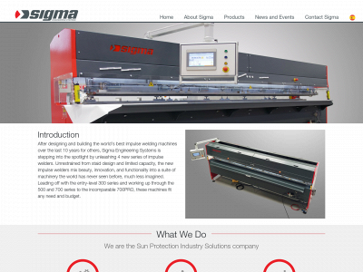 sigmaengineeringsystems.com snapshot