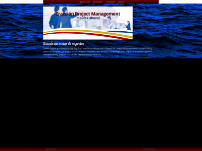 traccionpm.com snapshot