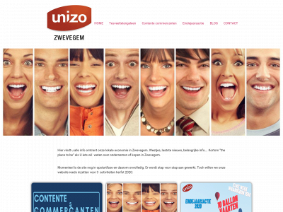 unizo-zwevegem.be snapshot