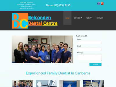 belconnendentalcentre.com.au snapshot