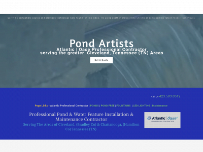 www.apc-pondartists.com snapshot