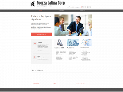 fuerzalatinacorp.com snapshot