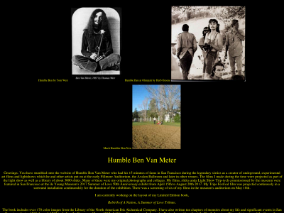 benvanmeter.net snapshot