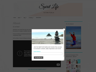 aspiritlife.com snapshot