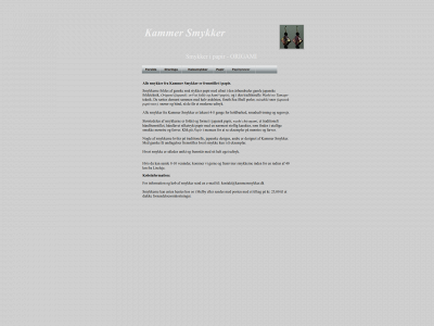 kammersmykker.dk snapshot