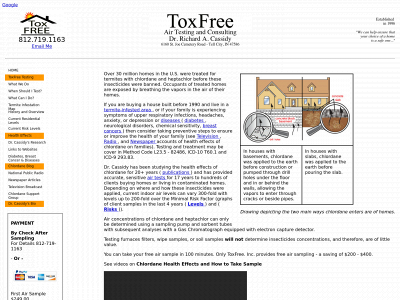 toxfree.net snapshot