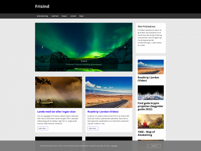 frisind.nu snapshot