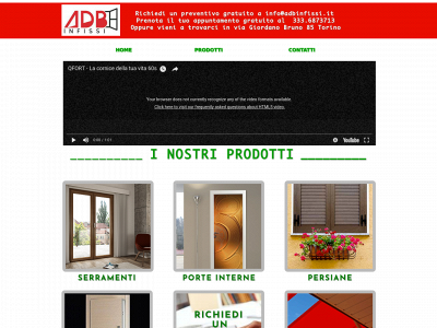 www.adbinfissi.it snapshot