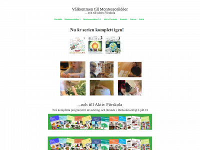 montessoriideer.se snapshot