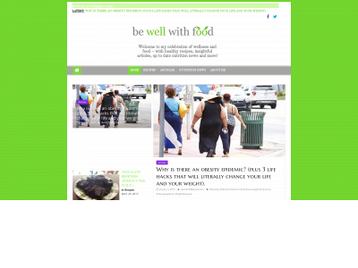 bewellwithfood.com snapshot