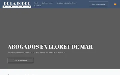 delatorreadvocats.es snapshot
