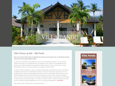 villaverhuuropbali.nl snapshot