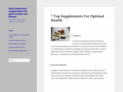 supplementblogr.com snapshot