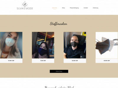 silviasmode.ch snapshot