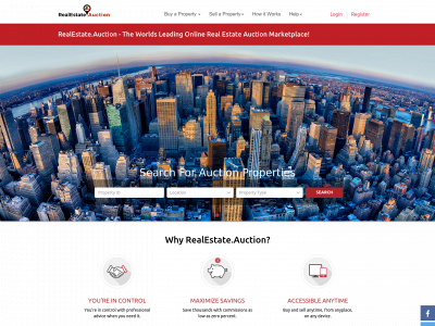 realestate.auction snapshot