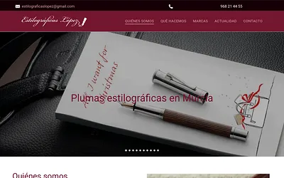 estilograficaslopez.es snapshot