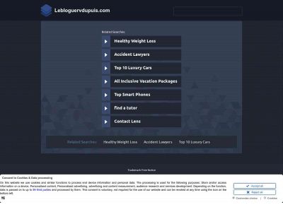 lebloguervdupuis.com snapshot