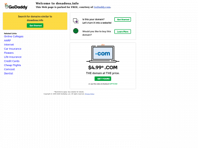 dosadosa.info snapshot