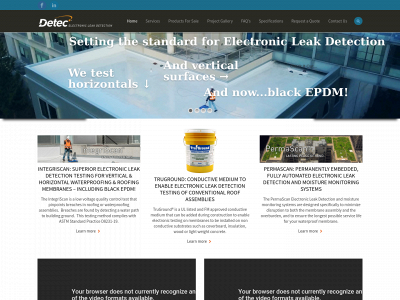 detecsystems.com snapshot