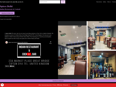 spicesdelhi.com snapshot