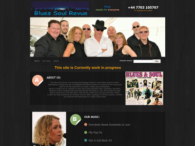bluessoulrevue.com snapshot