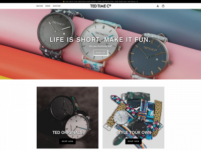 tedtimeco.com snapshot