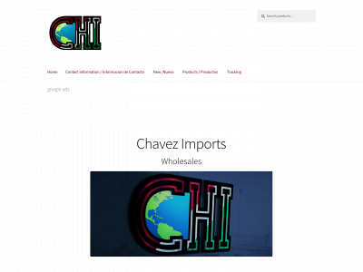 chavezimports.com snapshot