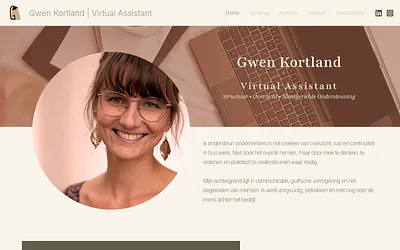 gwenkortland.com snapshot