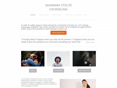 www.savannahstoutecounseling.com snapshot