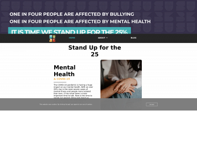 forthe25.org.uk snapshot