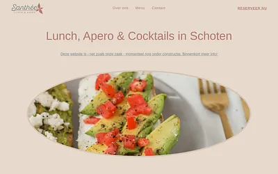 santhee-lunchbar.be snapshot