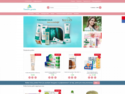 tiandegrozis.lt snapshot