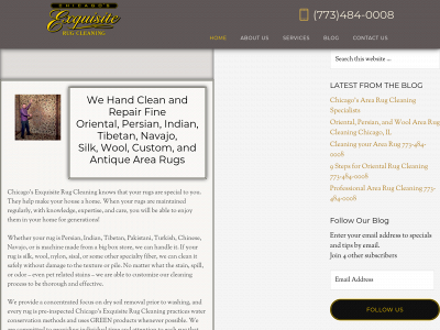 chicagoarearugcleaning.com snapshot