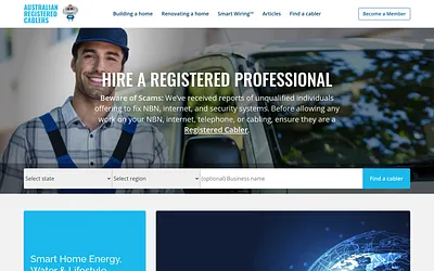 registeredcablers.com.au snapshot