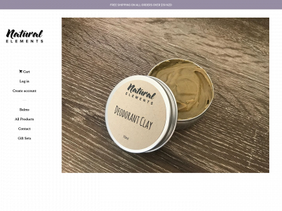 www.naturalelements.nz snapshot