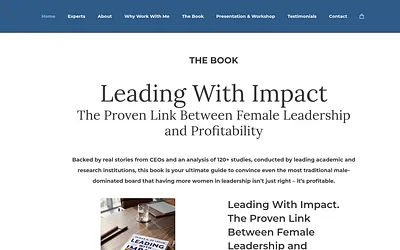 femaleleadership.io snapshot