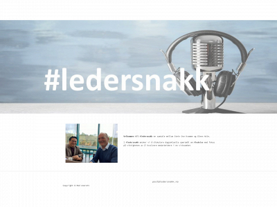 ledersnakk.no snapshot