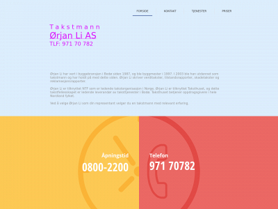 takstmannli.no snapshot