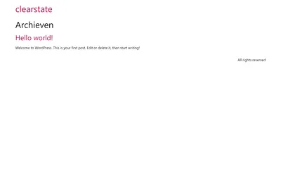 clearstate.nl snapshot