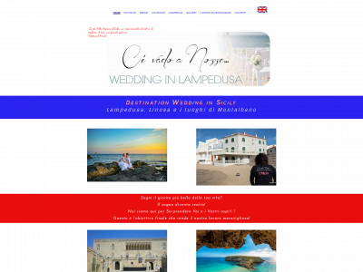 weddinglampedusa.com snapshot